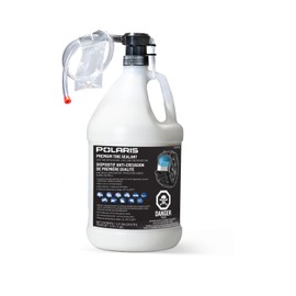 Polaris 1 Gallon Premier Tire Puncture Repair Sealant - Seals Leaks Instantly, Repairs Tires Permanently, Fast and Easy to Use, Emergency Car Kit Essential, Designed for Use in Tubeless Tires