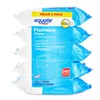 Generic Fresh Scent Flushable Wipes, 5 Packs of 48 Wipes
