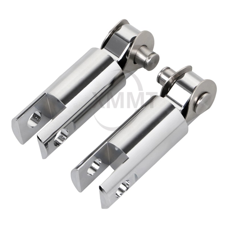 Unbranded Foot Peg Extensions Bracket Male Mounts For Harley Touring