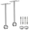 LEPEVNEY Ceiling-Mount Bracket for 25mm Dia Rods - Wardrobe Pipe
