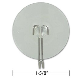 Suction Cup with Hook 1-5/8" Diameter Best Seller Pack of 12 Pcs