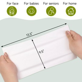 Plain Weave Cleaning Wipes, 50 Pieces