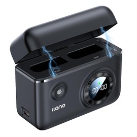 llano CS2 18W PD USB-C Fast Charger for Nikon EN-EL14 and EN-EL14a Batteries, Compatible with D3200, D3300, D3400, D3500, D5100, D5200, D5300, D5500, D5600, Coolpix P7000, P7100, P7700, P7800