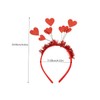 Baluue Heart Headband Valentine's Day Party Hair Accessory Adorable Heart