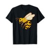 Cartoon Bee Character Illustration For Kids T-Shirt