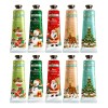 Bmgh Set 10 Cremas De Manos Navidad Hidratantes Viaje Y
