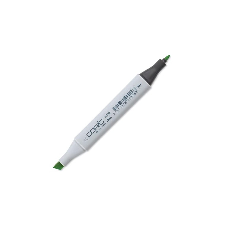 Copic Classic, Dual-Tip Alcohol Marker, YG03-Copic, Yellow Green