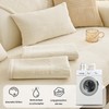 BXAEYIPOR Couch Cover, Sofa Protective Cover with Non-Slip Underlay, Universal