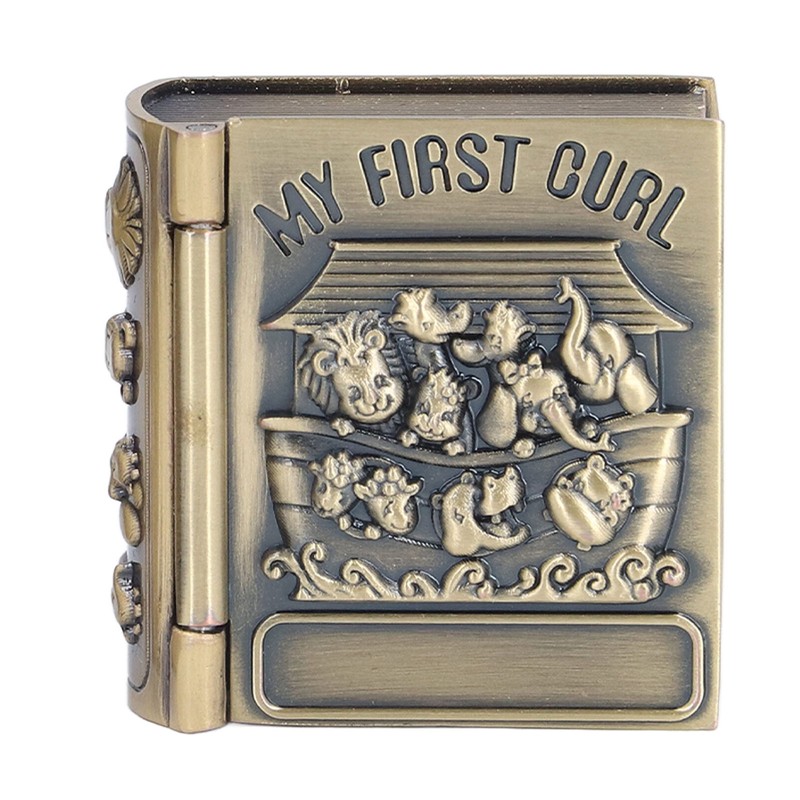 Tooth Keepsake Box Exquisite Polishing Process Engraving Pattern Durable Metal