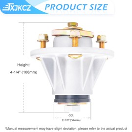 JXJKCZ 51510000, 61543800 Spindle Assembly Fit for 40" 42" 44" 48" 50" Deck Lawn Mower Compatible with Ariens Gr avely WAW1334, WAW1034, Zoom 2048, Zoom 2148, Zoom XL 2042, 2548, 3 Pack
