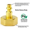Winterize Sprinkler Systems And Outdoor Faucets: Air Compressor Quick-Connect Plug
