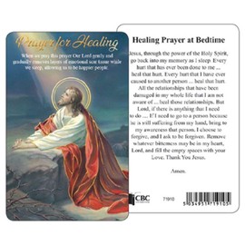 Prayer Card Credit Card Size Prayer For Healing