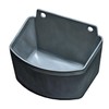 Pit-Bowl Ultra Durable XLarge Dog Crate Water Bowl with Built-in