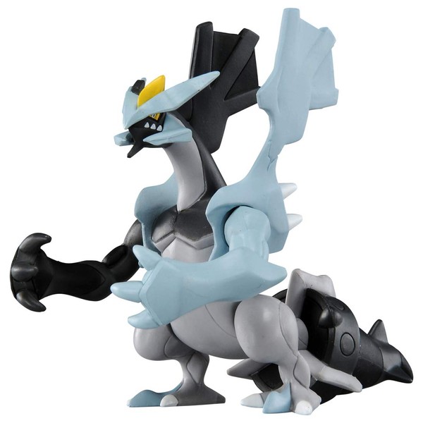 Takara Tomy Pokémon Collection ML-11 Black Kyurem Pokemon Figure Toy 4 Years and Up, Pass Toy Safety Standards ST Mark Certified
