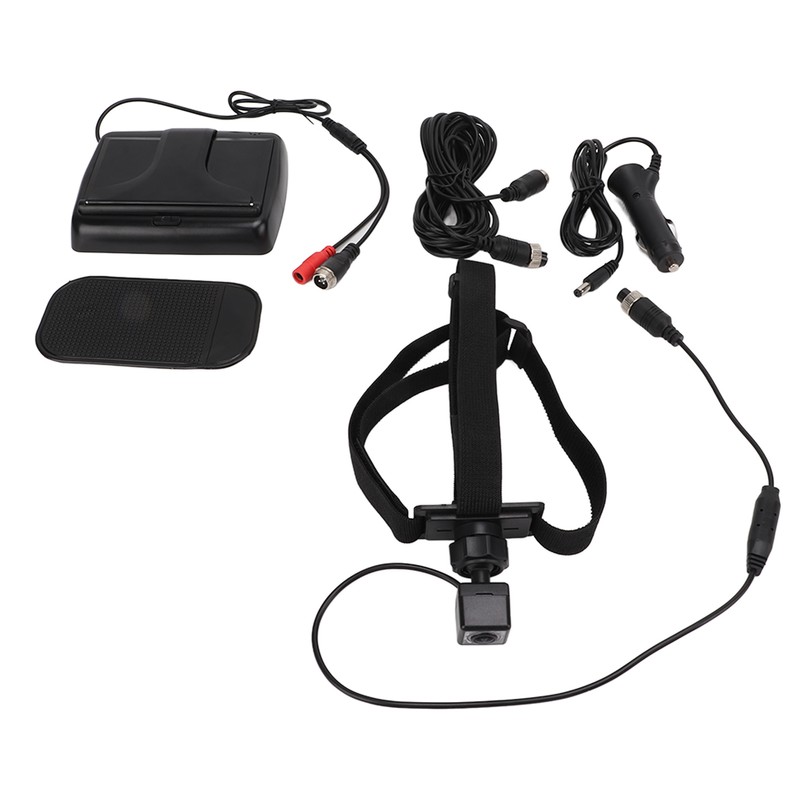 Car Baby Camera 4.3in Large Screen Clear Display 360° Rotating