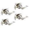 Probrico (4 Pack) Wave Style Keyed Alike Entry Levers, Keyed