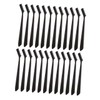 Baluue Essential Makeup Tool Set 30pcs Eyebrow Brush Lash Comb