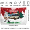 Christmas Vacation Backdrop Funny Christmas Banner New Year Winter Xmas