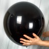 18 Inch 10 Pack Black Balloons KIRIKOU Big Large Round