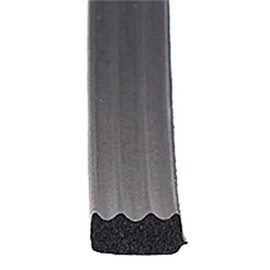 AP Products 018-664 Black Ribbed Seal with Tape by A P Products