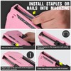WORKPRO 3.6V Electric Cordless 2-in-1 Staple Nail Gun 2000PCS Staple