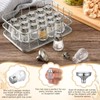 20 Pcs 0.5 oz Cube Shape Small Salt and Pepper