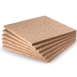 WidgetCo 12x12x1/2 Extra Thick Cork Squares. DIY a Cork Board or Cork Wall, Use as Mats Under Pots, Placemats & More (6 per Pack Packs of 6) (Pack of 6)