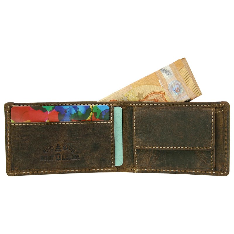 J.Jones - Men's Mini Wallet - Slim Wallet - Genuine