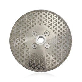 SHDIATOOL 5 - Inch Diamond Grinding Disc for Granite Marble Single Side Coated Cutting Wheel with 5/8-Inch-11 Arbor