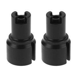 YINETTECH 2Pcs Aluminum Diff Outdrives Replacement Part GRM37C ARA311177 Compatible with Arrma 1/18 Granite Grom Typhon Grom 1/14 Mojave Grom Mega 380 RC Car Upgrades