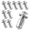 Jack Nuts DGHAOP 10pcs Galvanized Carbon Steel Petal Nuts M5x25