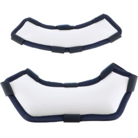 ZETT Catcher's Protective Gear Accessories Mask Pad BLMP122 Navy x White (2911) -