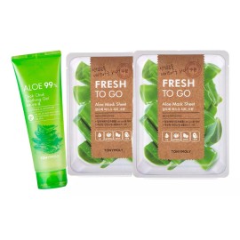 Tonymoly Pack Aloe Vera Y Fresh To Go Momento de aplicación Día/Noche Tipo de piel Todo tipo de piel