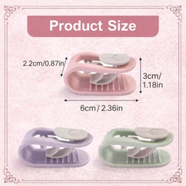 lrgnixs 24Pcs Duvet Clips To Keep Duvet In Place Inside,Needle Free Duvet Clips for Duvet Cover, Non-Slip Quilt Holders for Comforter Fixing,Duvet Cover Clips for Home Bedroom Use