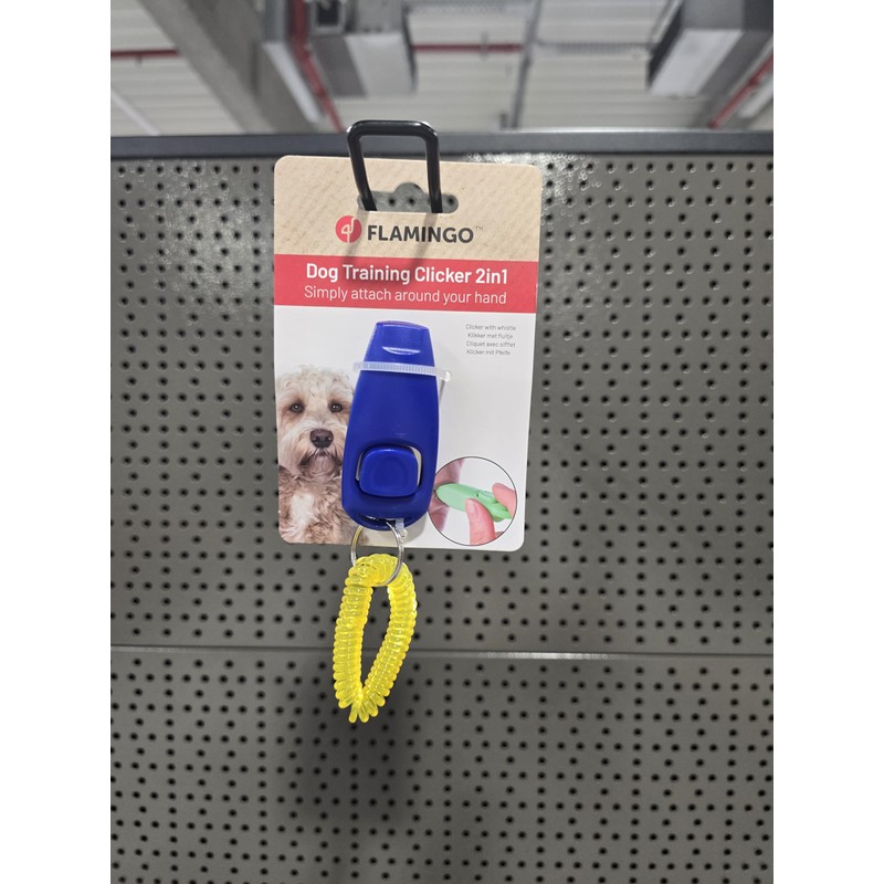 Flamingo Xoë Dog Whistle Clicker Various Colours – 7.5 x