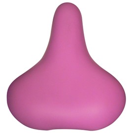 Dutch Perfect Unisex 300PINSAD Coloured Bicycle Saddle, Pink, Medium