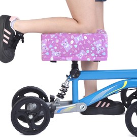 Knee Scooter Cushion Cover - Soft and Comfortable Knee Scooter Pad with Removable 2'' Thick Memory Foam Cushion, Koala