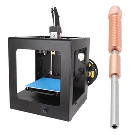 ECSiNG 1PC 3D Printer Nozzles 0.6mm Total Length 65.4mm Compatible with K1 Max Compatible with K1C Compatible with Unicorn Compatible with Ender-3 V3 3D Printer