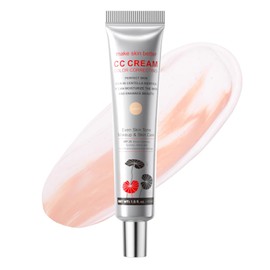 CC Cream with Centella Asiatica - Full Coverage CC Cream Light with SPF 25 - Face Concealer Makeup cc cream Lightweight For Invisible Pores Color Correcting Skin Perfector Tinted Moisturiser