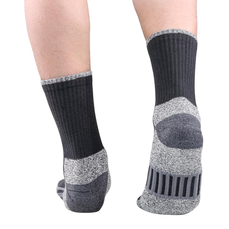 YUEDGE Men's Work Socks, Thick, Antibacterial, Odor Resistant, Breathable, Sweat