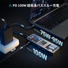 DOCKCASE 10-in-1 usb c hub skeleton design, 4K@60Hz HDMI &