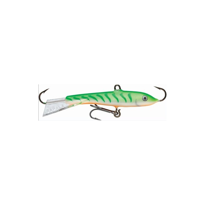 Rapala Jigging Rap 07 Green Tiger UV Lure, Multi, One