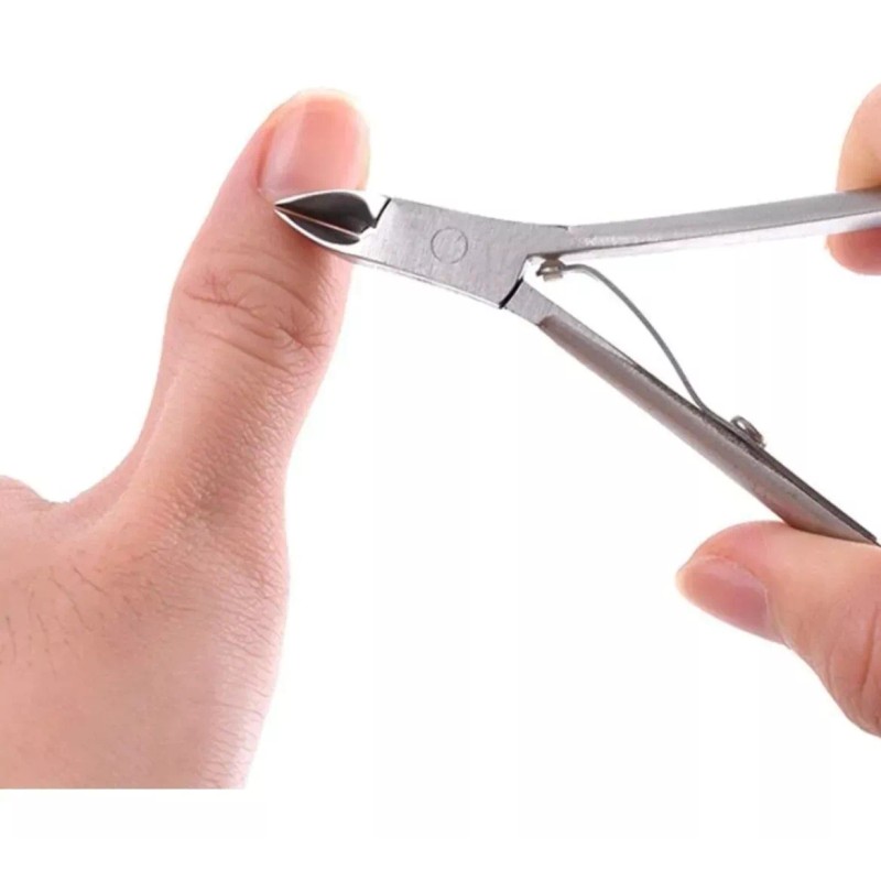 Lé Mussa Alicate De Uñas Acero Inoxidable Profesional Para Cutículas