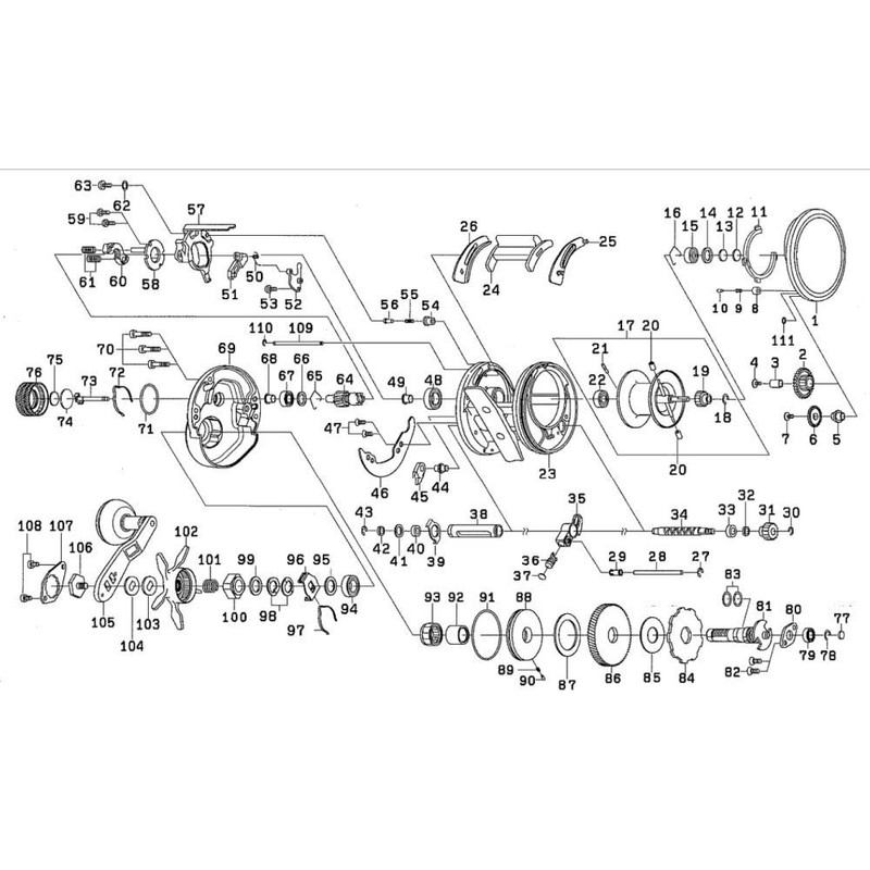 DAIWA Reel Genuine Parts 17 Saltiga BJ200HL Spool (18-19 21-22)