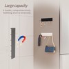YJSMO Magnetic Key Rack No Drill Magnetic Key Holder for