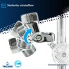 Tecuro Joint Shower Pole and Hose Connector Piece Heavy Weight