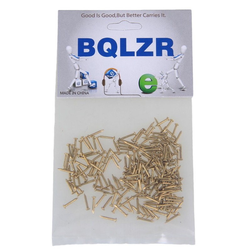10 mm Round Head Brass Copper Furniture Miniature Nails Pack