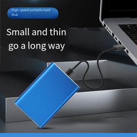 Fahgaer 2.5Inch External Mobile Hard Disk High Speed USB 3.0 1TB Storage Portable Hard Disk for Laptop Desktop PC Red