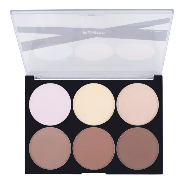 Adara Paris Highlight Contour Palette Adara Paris 6 Tonos