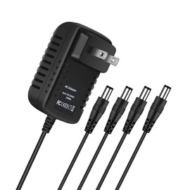 J-ZMQER AC Adapter Replacement for Lemax Lighted Accessory 4.5V # 74707 74295 84428 44242 Christmas Village Spooky Town Houses Playground Display 3/4 Output Jacks 4.5VDC - 5V Regulated Power Supply